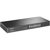 TP-Link TL-SG1016 Switch 16 Porte Gigabit, 10, 100, 1000 Mbps, Montaggio su Rack, Plug & Play,‎‎ 802.1p, DSCP QoS, Involucro in Metallo Resistente, Installazione Facile, Tecnologia Green Ethernet
