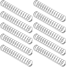 TEHAUX Pequenas Nascentes Molas Helicoidais Mola Estendida Mecânica Diy de Mola Quadrada de 10 Peças Mini Molas De Aço Inoxidável Mini Inoxidável
