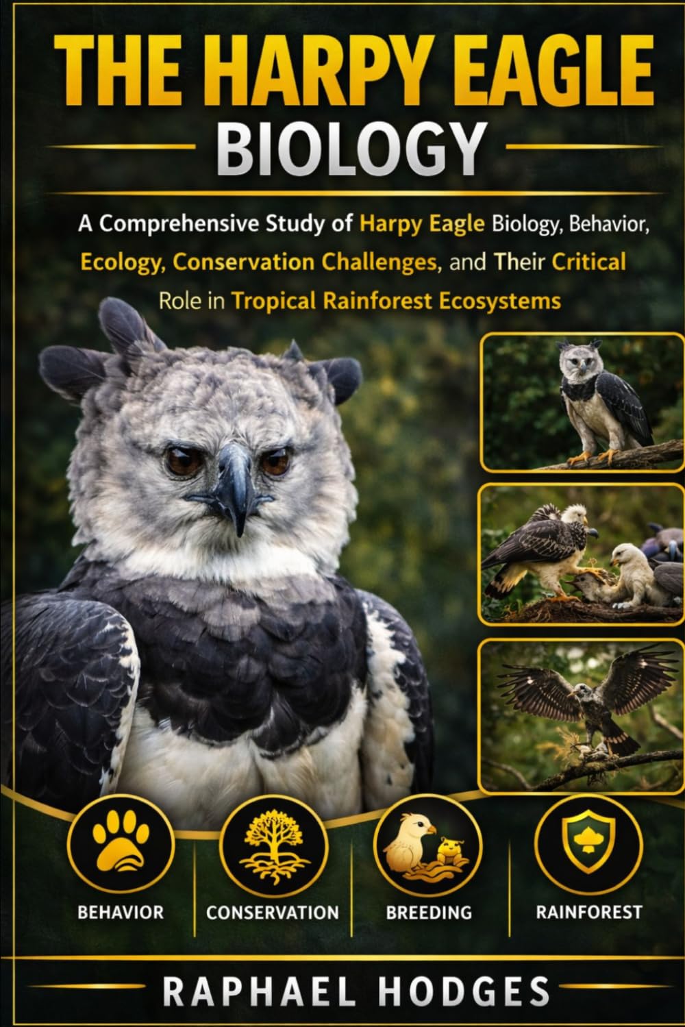THE HARPY EAGLE BIOLOGY: A Comprehensive Study of Harpy Eagle Biology, Behavior, Ecology, Conservation Challenges, and Their Critical Role in Tropical Rainforest Ecosystems