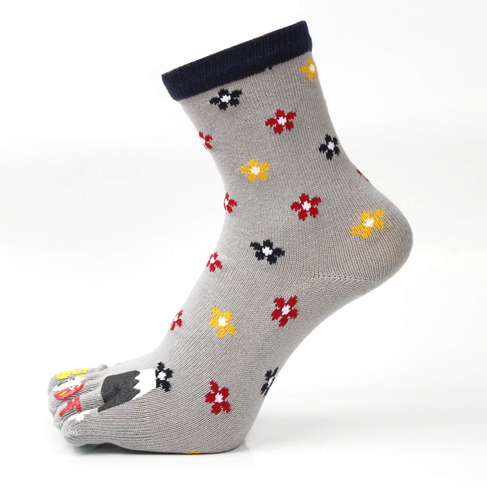 Calzini A 5 Dita Uomo - 5 Paia Cotone Per Sport E Tempo Libero - Foto 8