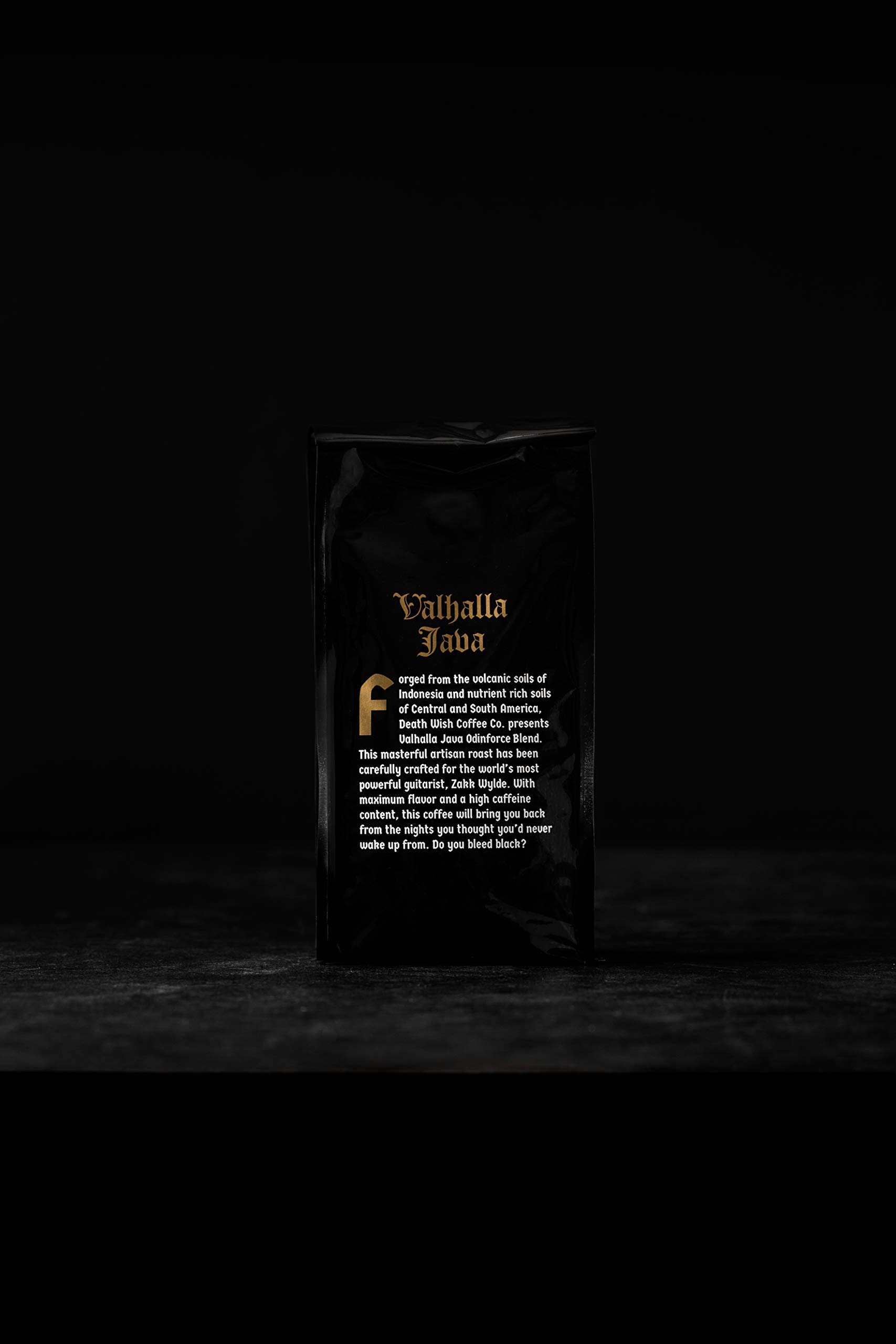 Buy Death Wish Coffee Valhalla Java Dark Roast Grounds, 12 Oz, The