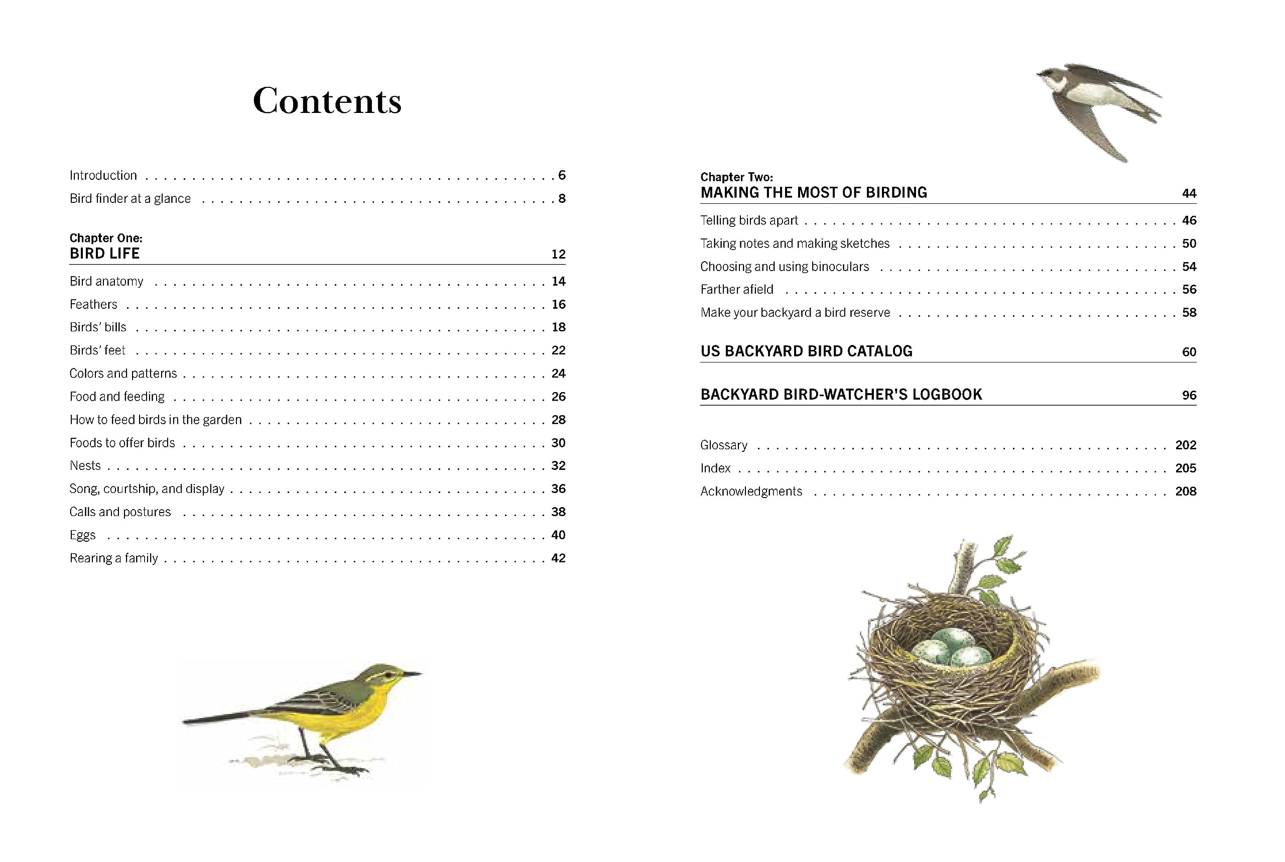 A Field Guide to Backyard Birds of North America: A Visual Directory of the Most Popular Backyard Birds - Includes a 2-Year Logbook - Image 3