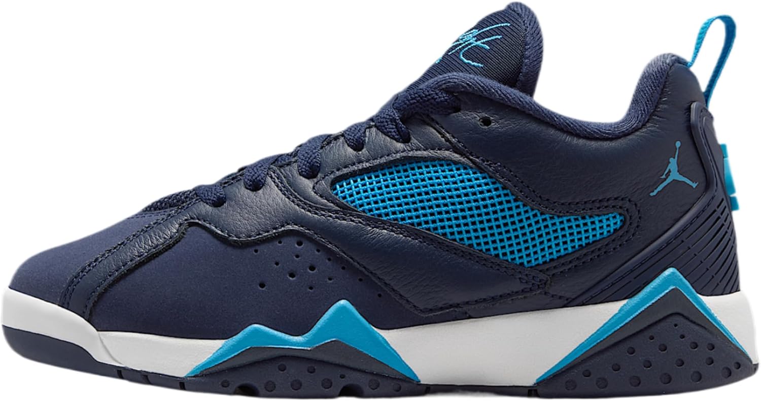 Air Jordan MVP 92 Big Kids' Shoes (Obsidian/White/Dark Powder Blue)