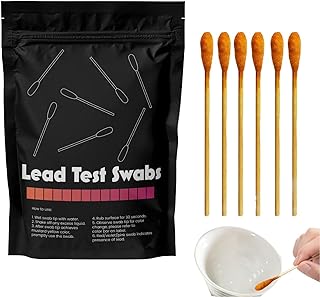 teste chumbo, Teste Chumbo Instantâneo, Obtenha resultados rápidos em minutos, mergulhe na água, 30 contagens alta sensibilidapara teste tinta com chumbo Utoya