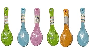 Eagean Plastic Masala Spoon Set for Home/Kitchen Length (11CM) Plastic Tea Spoon Set (Pack of 36)