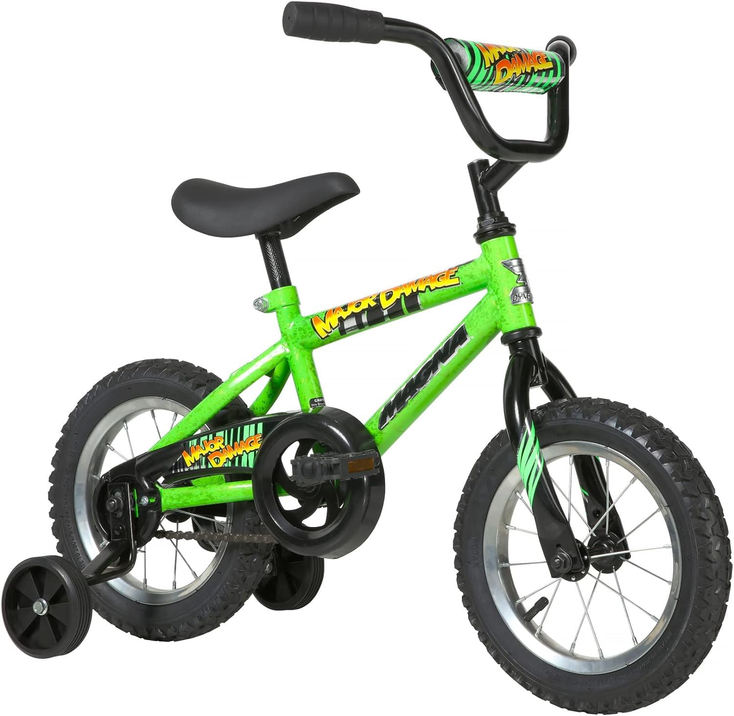 Dynacraft Magna Major Damage Children's Bike – Bold and Durable Design, Perfect for Kids Learning to Ride, Sturdy and Easy to Assemble, Ideal for Young Riders