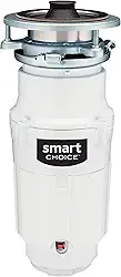 SMART CHOICE SC05DISPD1 triturador de lixo de fio direto HP para pias de cozinha, 1/2 cavalos de potência