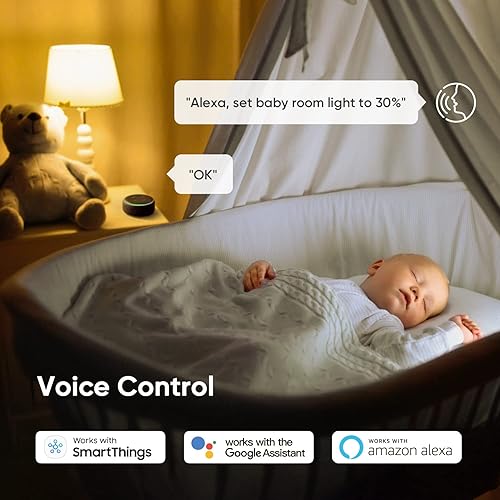 Miniatura 7 de Treatlife Interruptor de atenuación inteligente de 3 vías, 1 paquete, interruptor inteligente de un solo polo compatible con Alexa, Google