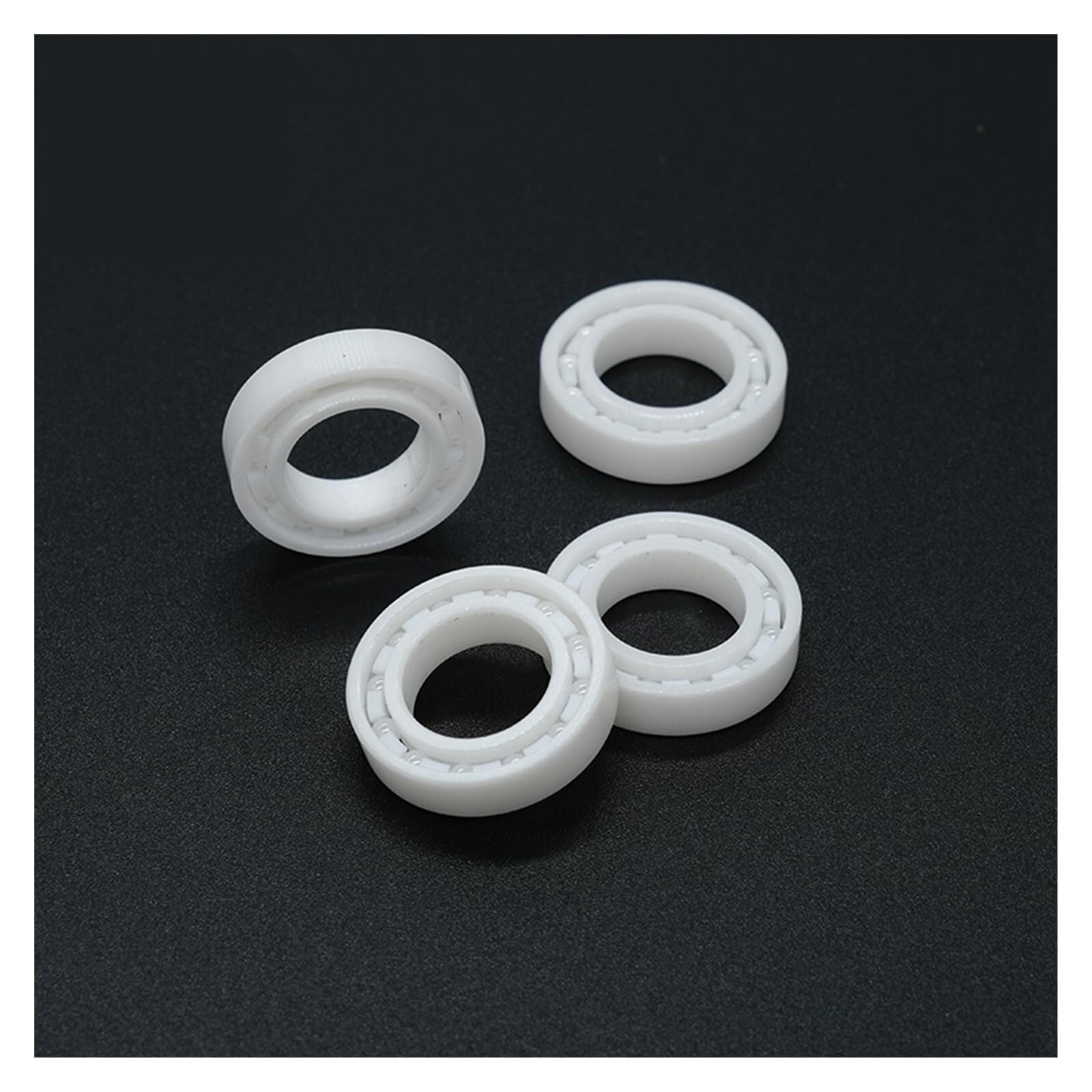 Namiar, 1 szt. 6801 ABEC-9 pełne łożysko ceramiczne 12x21x5 mm tlenek cyrkonu ZrO2 kulkowe szczęście