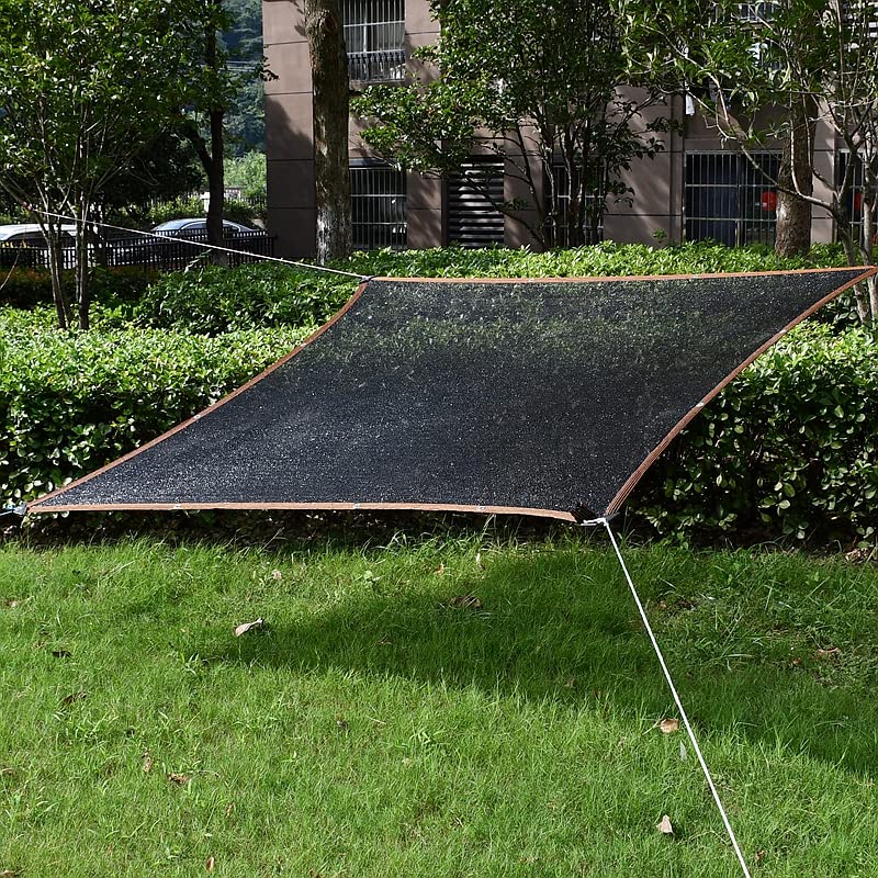 Outdoor Sun Shed HDPE UV Protection Shade Mesh Shade Sail Cloth 12 Needle 80~90% Shade Rate Car Pergola Garage Solar Shade Mesh (Color : Groen, Size : 1m X 4m)