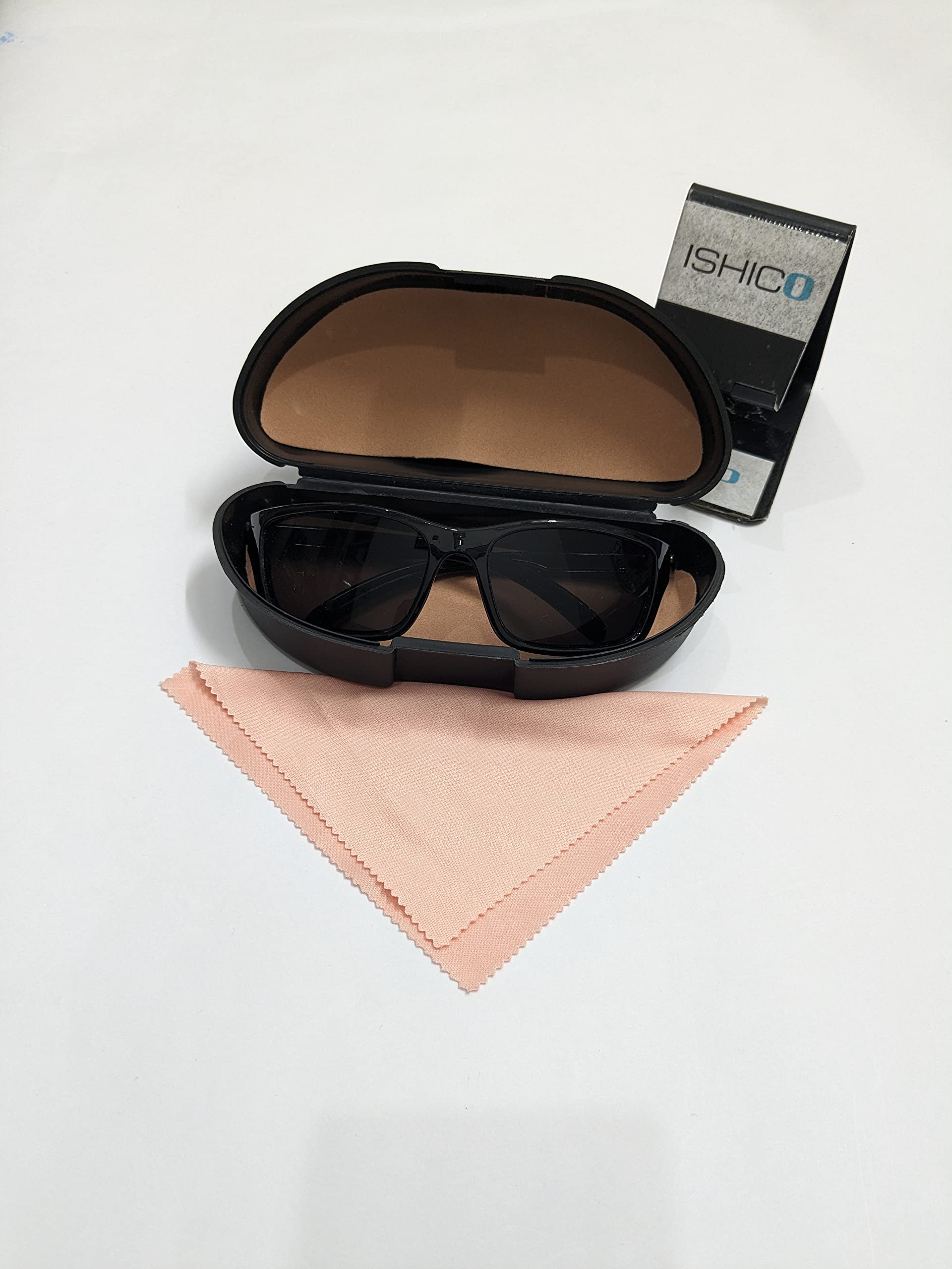 ISHICO ICOOL Quality Eye Protection Black Goggle with Black Hard Case Best used after Cataract and Eye Post Surgery (B0BR2DRSFK) Amazon Price History, Amazon Price Tracker