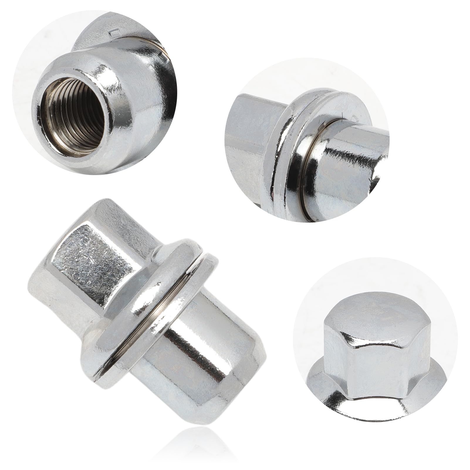 5 dadi per ruote in alluminio compatibili con Defender L663 Discovery 3 4 5 LR068126 RRD500510, dadi per ruote in acciaio inossidabile per Range Rover L322 L405 Range Rover Sport L320 L494, ac