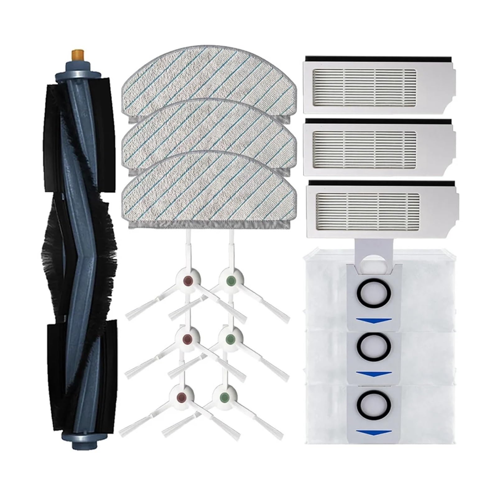 Dirlux Compatible with Ecovacs DEEBOT T10 Plus Robot Vacuum Cleaner Replacement Spare Parts