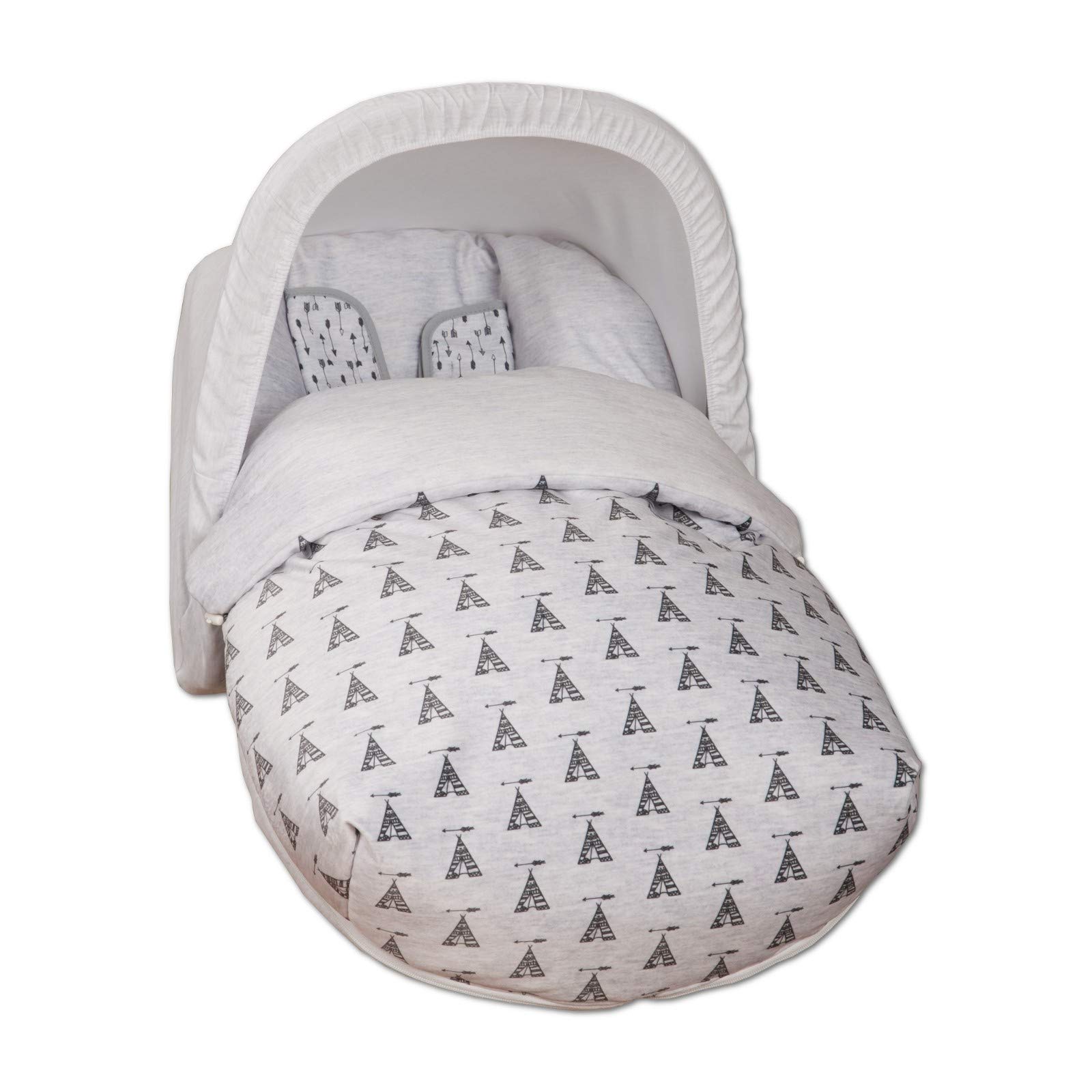 Babyline Tepee śpiwór, grupa 0, unisex, szary