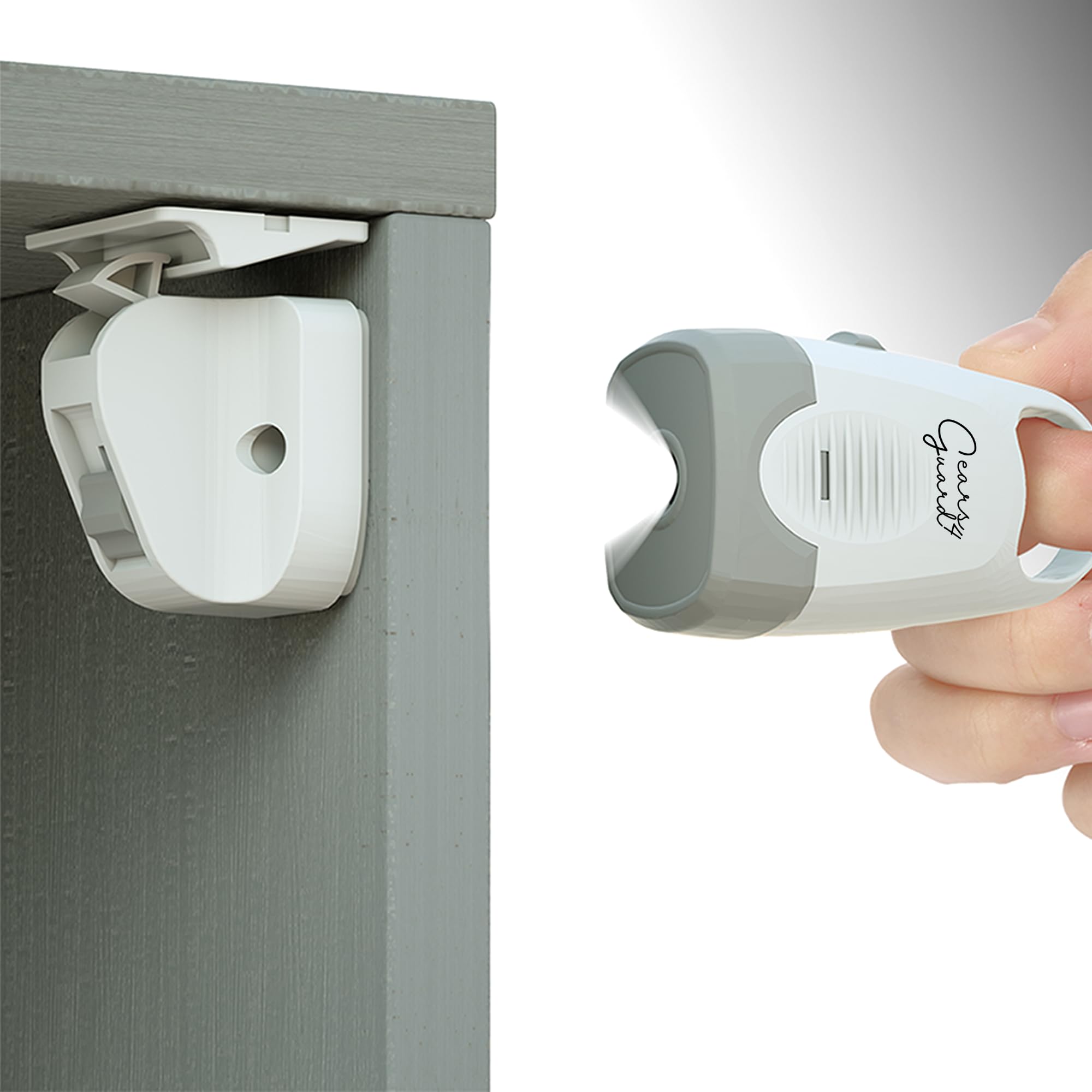 Magnetic Cupboard Locks for Children Set of 4 Baby Proofing Kit with 1 Key, Invisible Design, No Drill, 3M Adhesive, Easy to Install, Baby & Toddler Cupboard Locking System (12 Locks+3key (Set of 3))