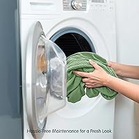 Vista 197 de CHUN YI - Funda elástica para sofá (7 piezas), funda para sofá de 3 plazas con tres respaldos y cojines separados con banda elástica, tela jacquard