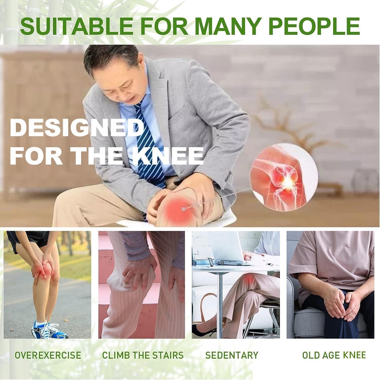 AROEVE Herbal Knee Patch for Pain Relief (Pack of 10) – Fast Soothing Support for Knee Pain Relief, Joint Comfort & Mobility | Pain Relief Patch for Old Age, Women & Daily Use — Amazon image 9
