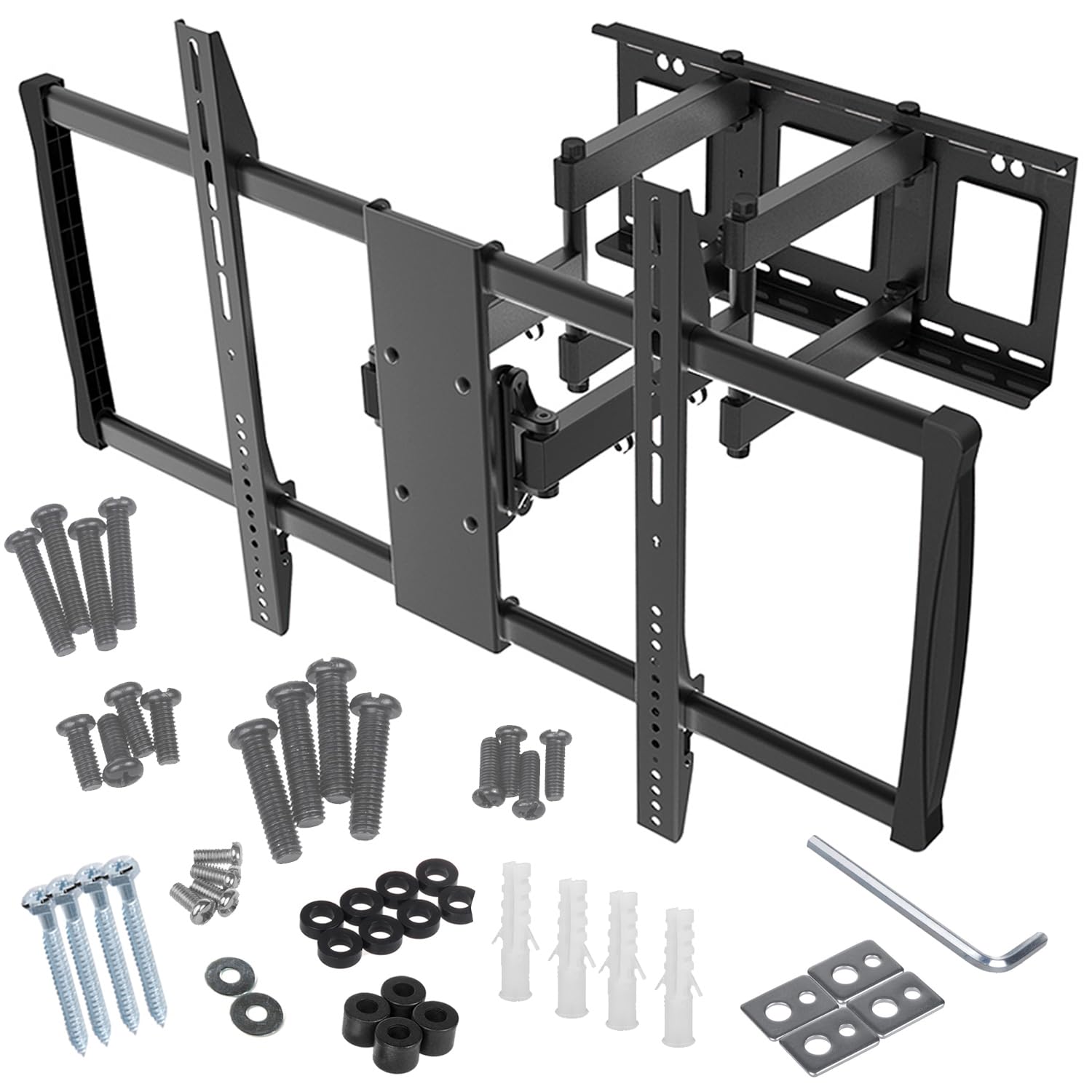 Maclean MC-679 Supporto Staffa Universale da Parete per TV Plasma LED LCD da 60'' fino a 100'' caric 80 kg