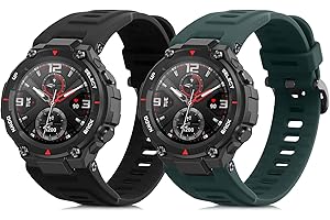 kwmobile Straps Compatible with Huami Amazfit T-Rex/T-Rex Pro Smart Watch