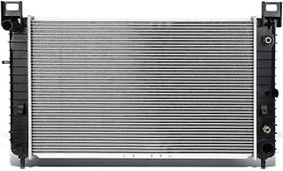 CU2334 Engine Coolant Radiator with Transmission Oil Cooler Compatible with Chevrolet Silverado, Tahoe & GMC Sierra 1500 2500, Yukon, Automatic Transmission, 28-1/4" Width Only, Replace# 52484047