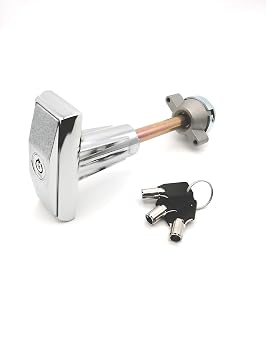 Vending Machines Lock T Handle Vending Machine Lock Adjustable Locking Force, Impact Resistance, Quick Locking with 3pcs Keys