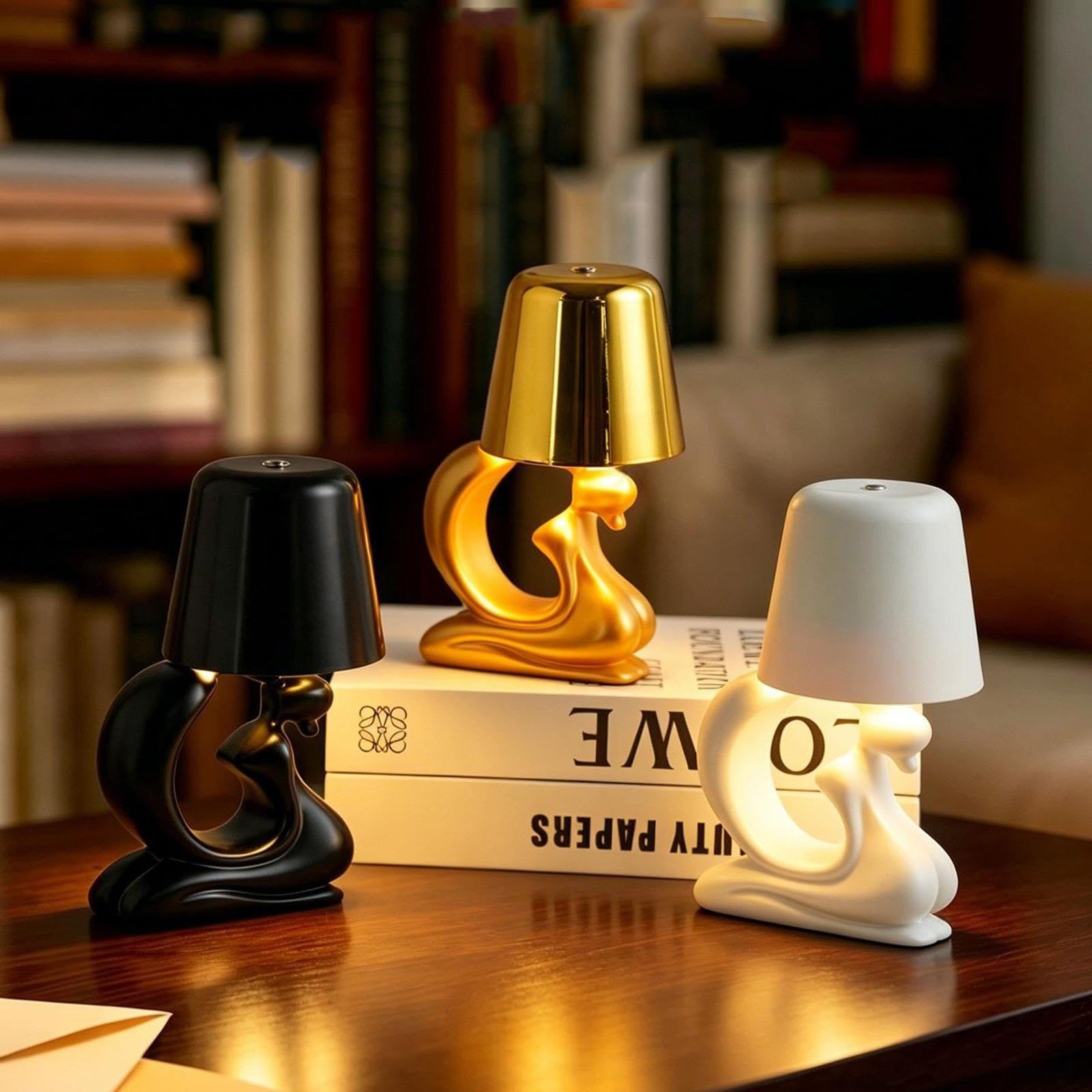 Lampada Da Tavolo A LED, Lampada Da Scrivania A LED Con Decorativa,