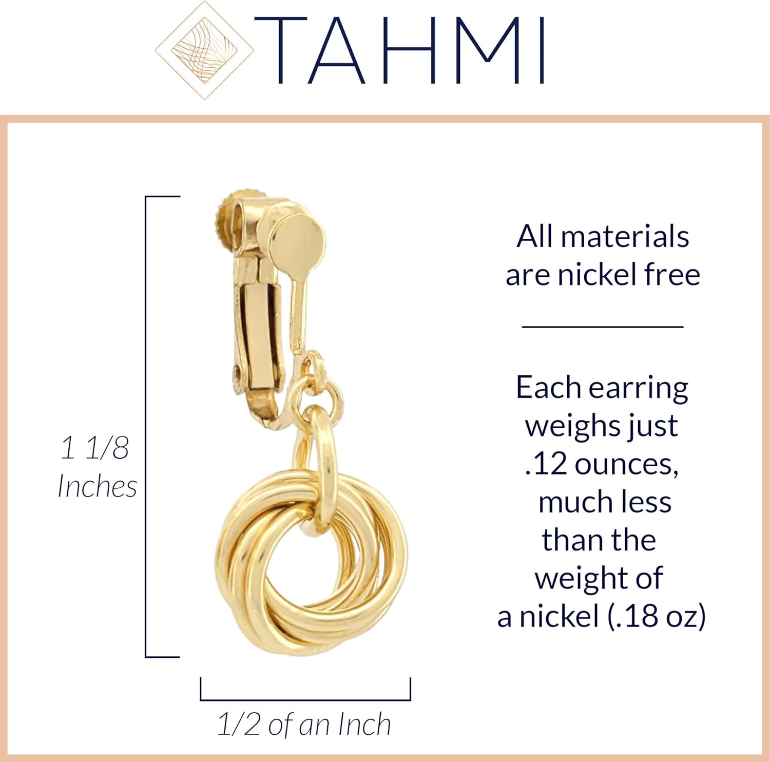 Dainty 14K Yellow Gold-Filled Love Knot Dangle Earrings for Women | Elegant Leverback Circle Drop Earrings | Minimalist Jewelry Gift for Her - Image 3