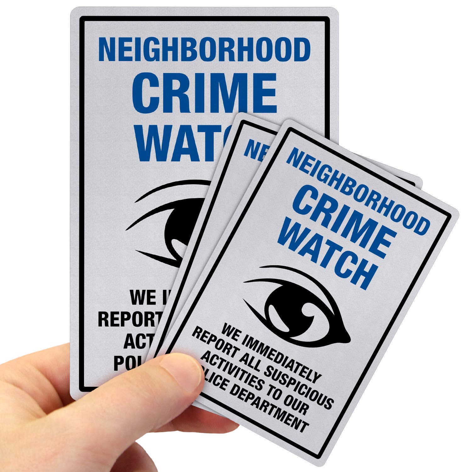 Amazon.com: SmartSign: Neighborhood Crime Watch Signs