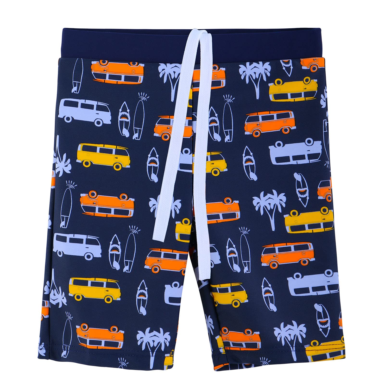 HUAANIUE Garçons Enfants Maillot de Bain 2 Pièces Anti-UV UPF 50+ Enfants Garçons Plage Combinaison de Bain à Manches Longues 4-14 Ans