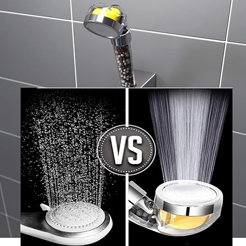 Miniatura 5 de Cabezal de ducha de alta presión, cabezal de ducha con filtro de vitamina C, cabezal de mano de ahorro de agua, filtro de cloro y flúor que ayuda a