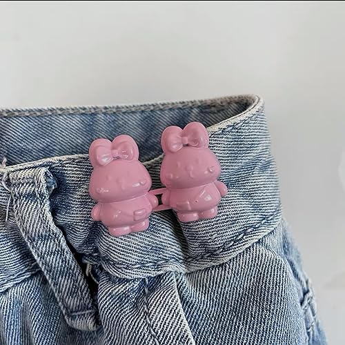 Miniatura 9 de Pines de botón de jeans, botón de mezclilla desmontable para jeans sueltos, botones ajustables sin costura, clips para pantalones de mezclilla para