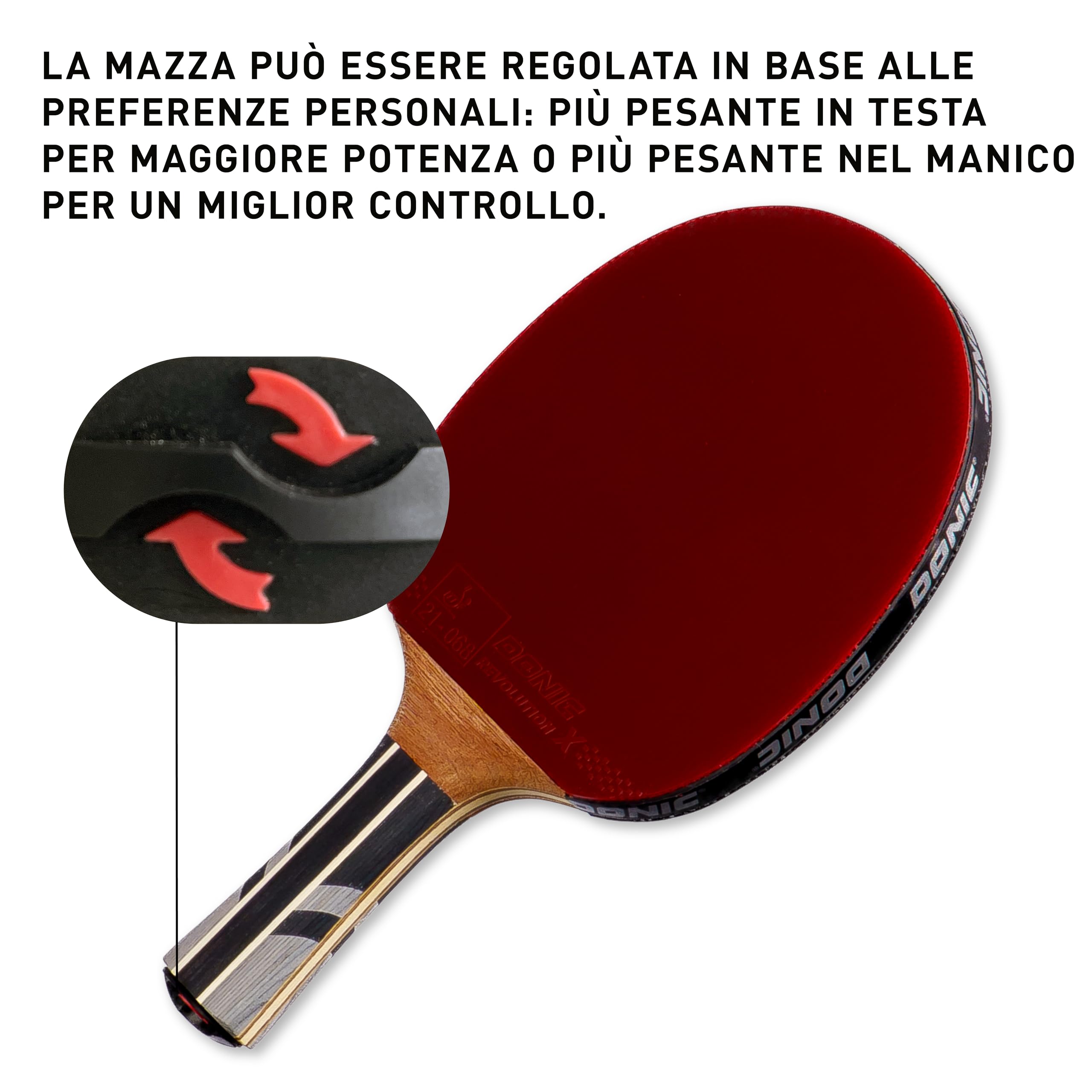 Donic-Schildkröt Waldner 5000 Carbon - Racchetta da ping pong professionale