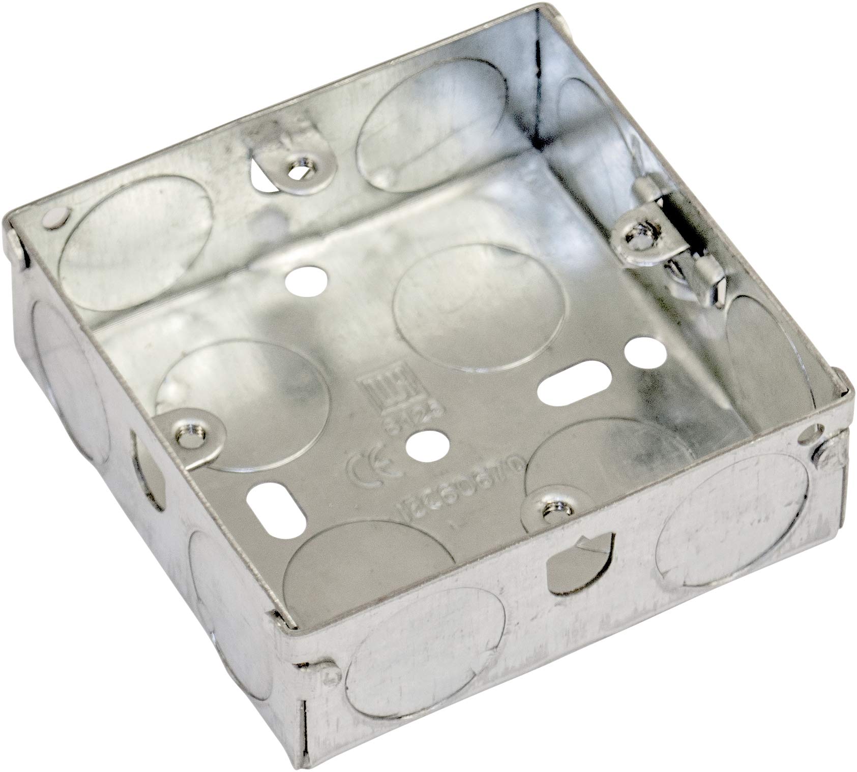 Metal One Gang Back Box 25mm