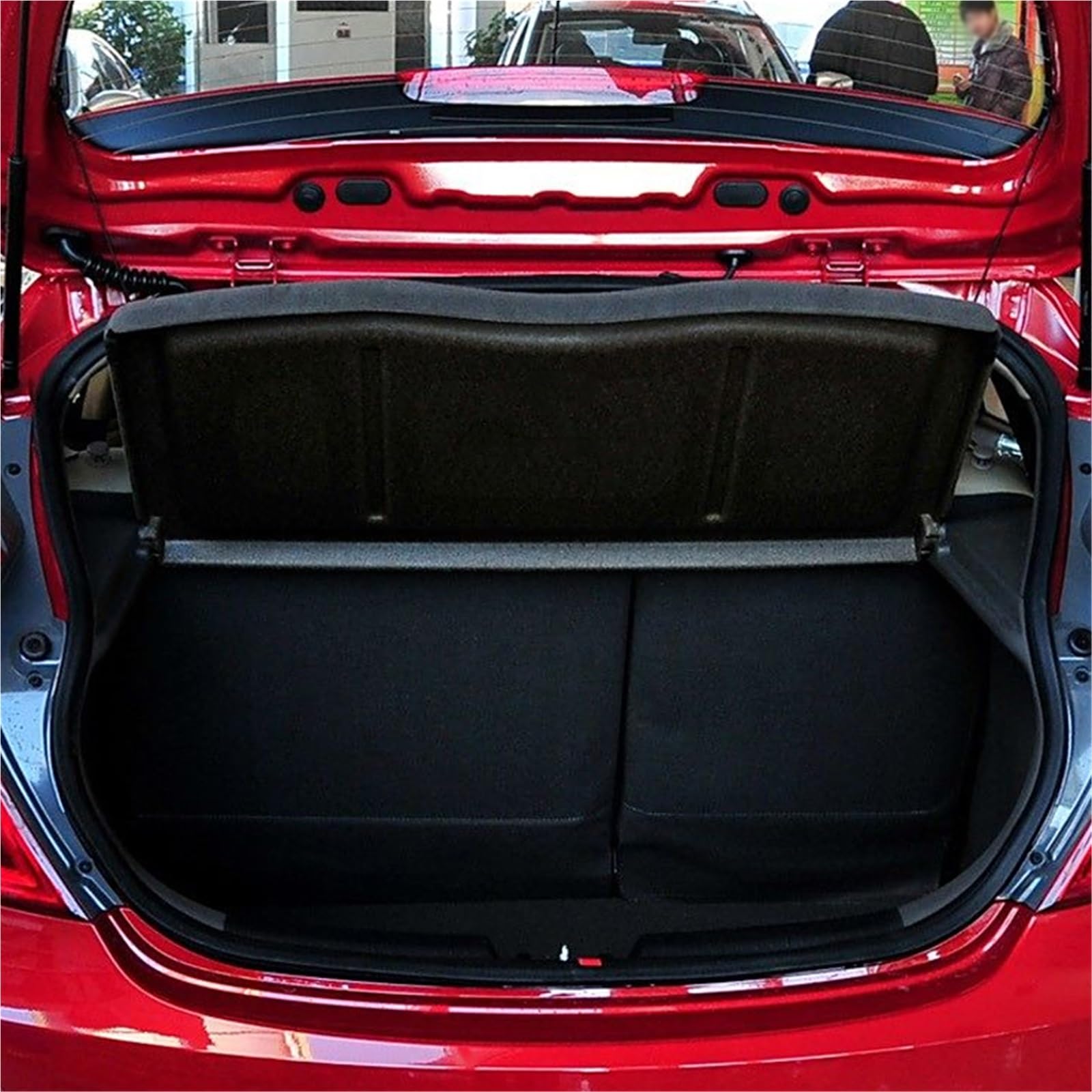 Nicht Versenkbare Kofferraum-Frachtabdeckung Für Hyundai Für Verna 2011 2012 2013 2014 2015 2016 Paketständer-Schild Gepäckraumabdeckung