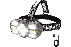 Rechargeable 14 LED Headlamp: Illuminating Your Nights with 30000 Lumens