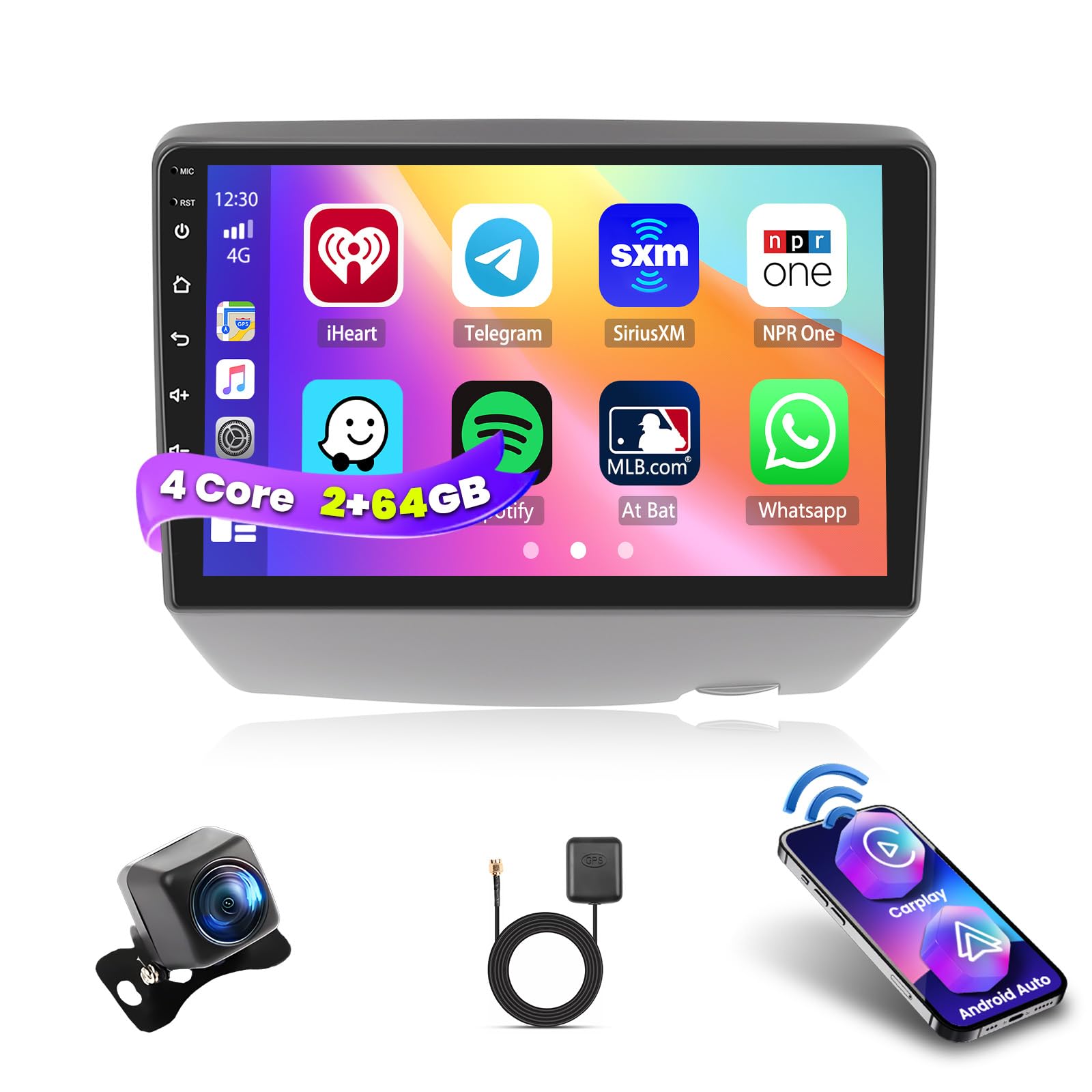 Amazon.com: Inefala 2+64G Radio for Toyota Yaris 1999-2005/Toyota