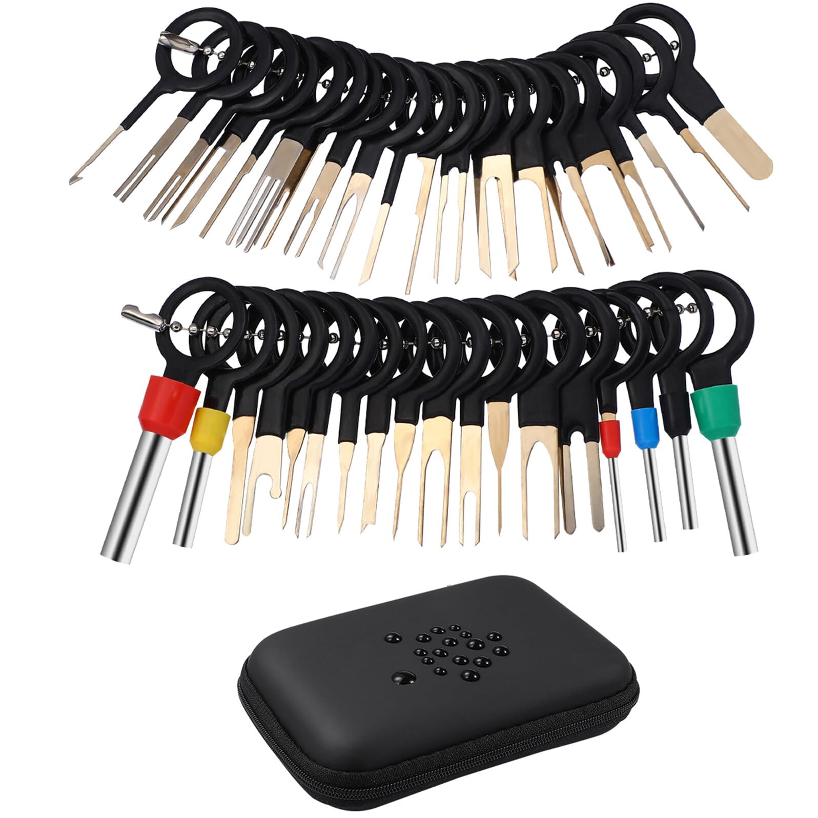 Kit de retrait de borne GARVALON 76 pièces pour câblage automobile - 8