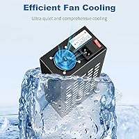 Vista 7 de Estación de carga USB de 50 puertos de 200 vatios (40 A), cargador rápido USB con protección inteligente, múltiples cargadores de escritorio USB