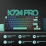 Redragon K724 Pro Clavier sans Fil Gasket Ecran 81 Touches - 2