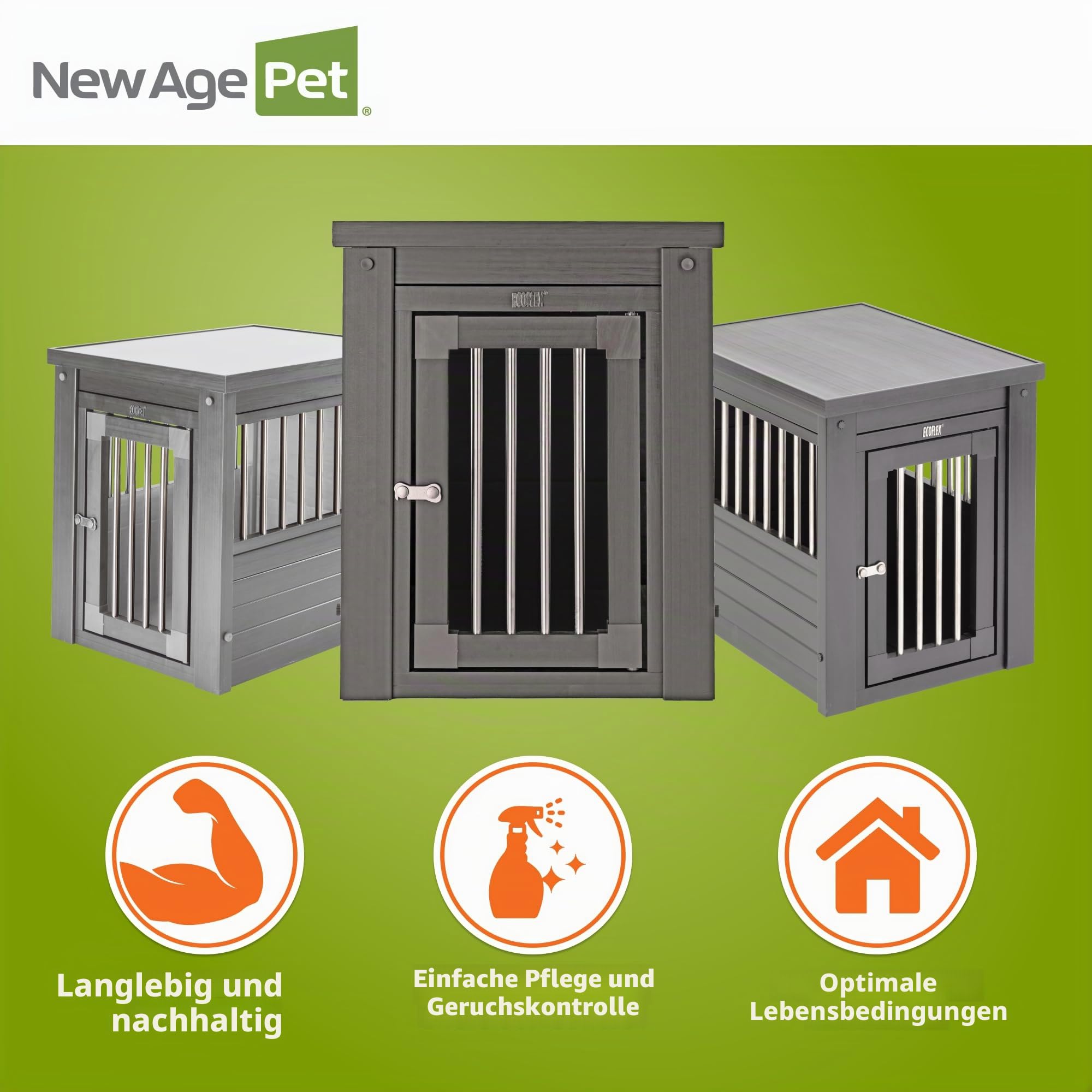 Ecoflex Haustierbox/Beistelltisch, Small