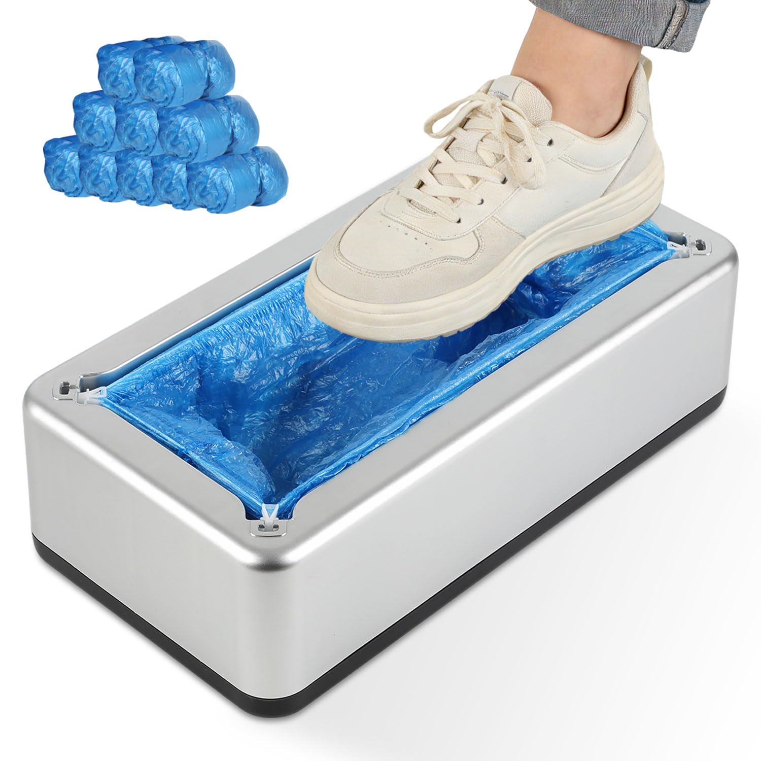 Automatic Shoe Cover Dispenser Blue