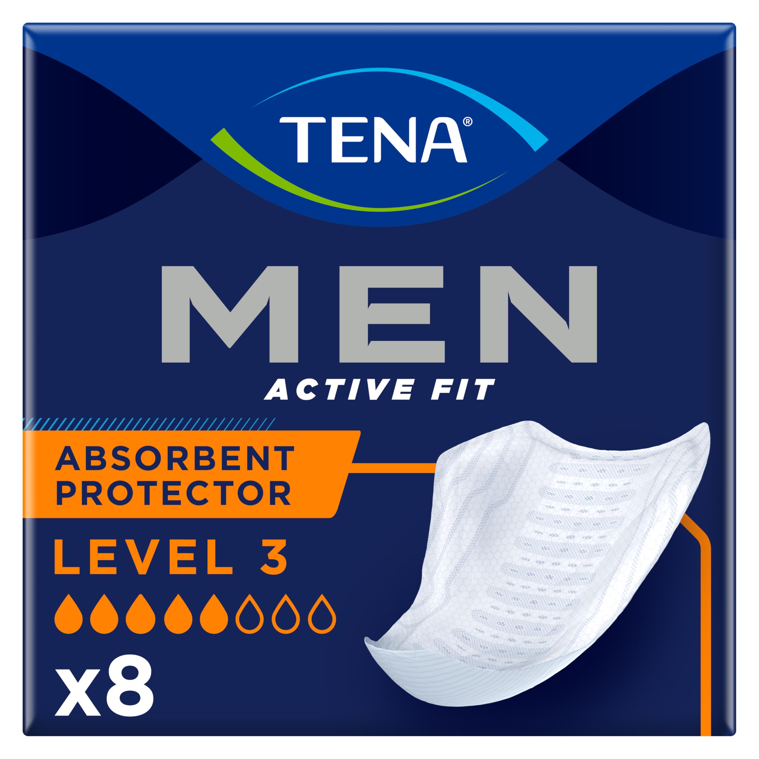 Tena Men Absorbent Protector Level 3 Pads - Pack of 16