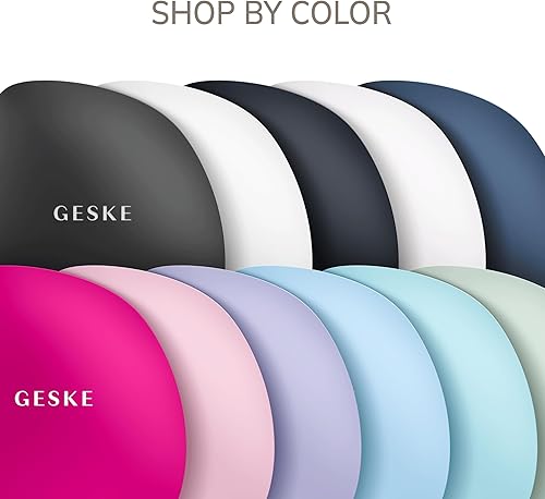 Miniatura 8 de GESKE SmartAppGuided™ Cepillo facial 4 en 1 Cepillo de limpieza facial profesional Cepillo facial de silicona para limpieza de la piel