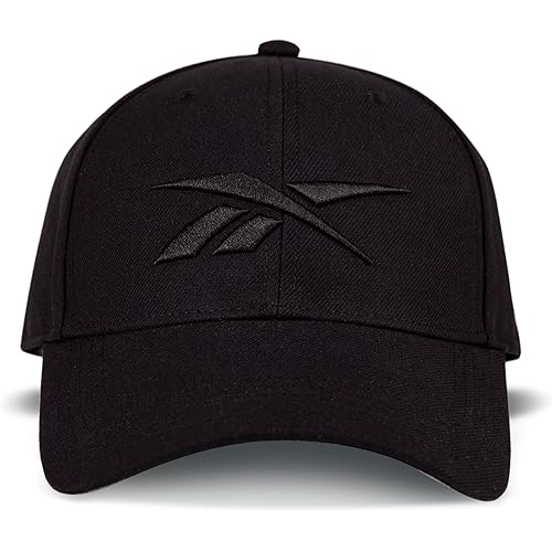 Reebok Vector Baseball Hat | Snapback | Six Panel | Casual | Everyday | Sun Protection | Lightweight | Breathable