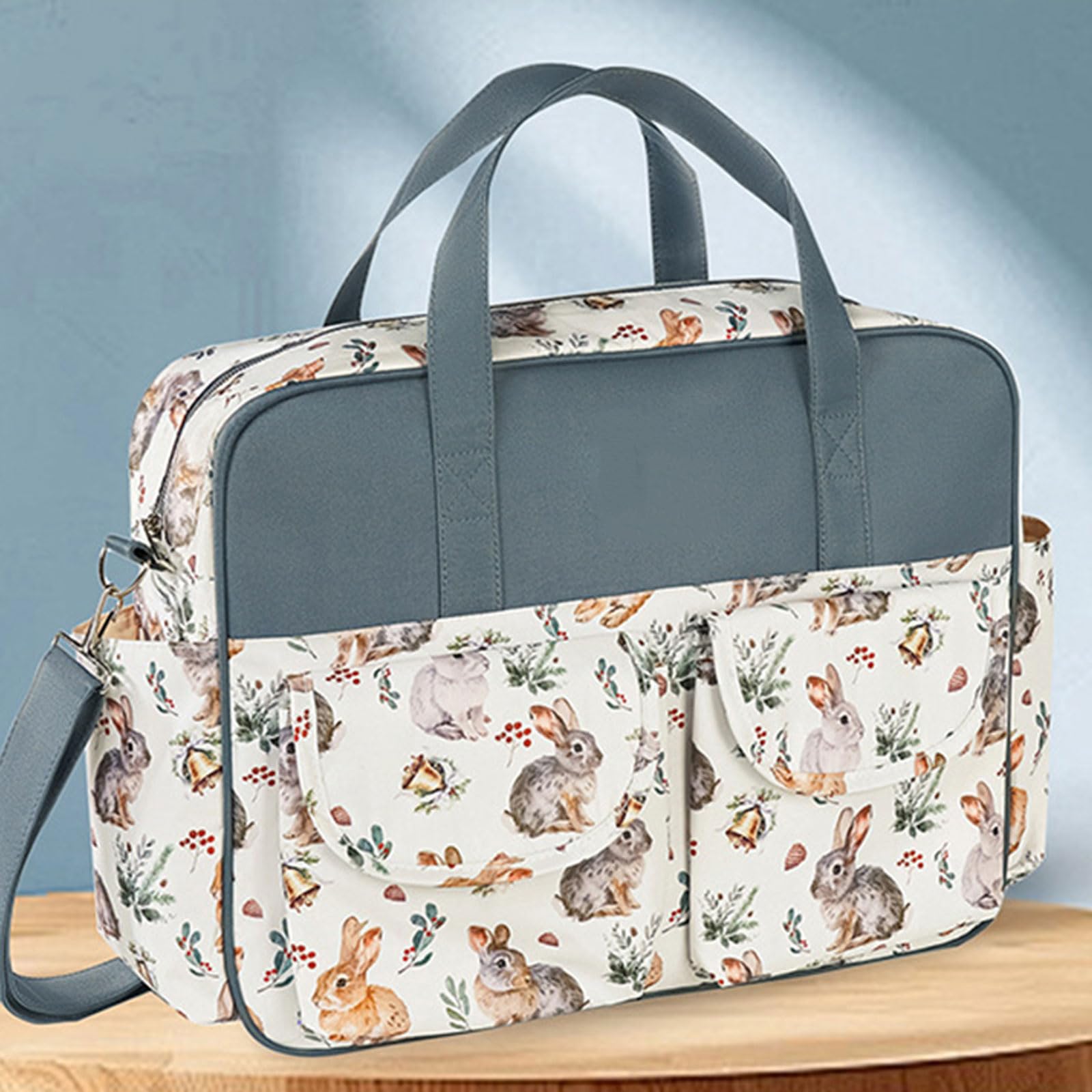 Borsa per pannolini da viaggio essenziale per mamme moderne Pannolino a tenuta stagna con cinghie per carrozzine Borsa multifunzione per mamma di grande capacità