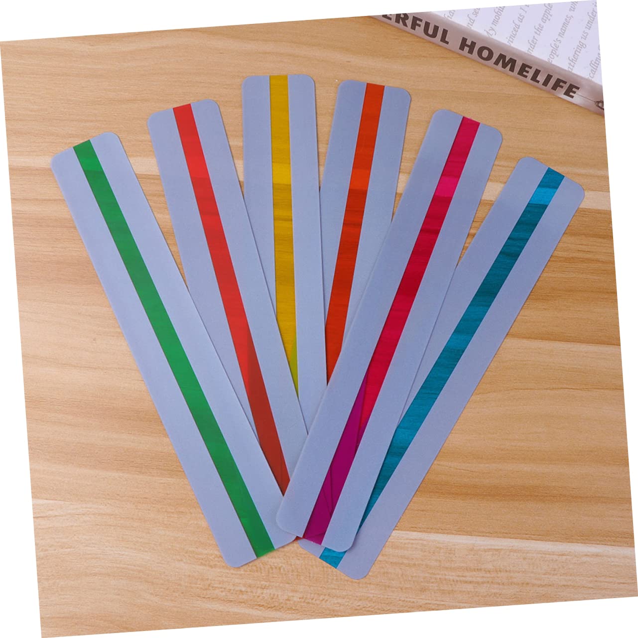 Operitacx 96stücke Teiliges Kreative Transparente Pvc-lesezeichen Dekorative Lesezeichen Großer Für Bücher Schulanfänge Hochzeiten Und -projekte Langlebig Und Einzigartig Im Design
