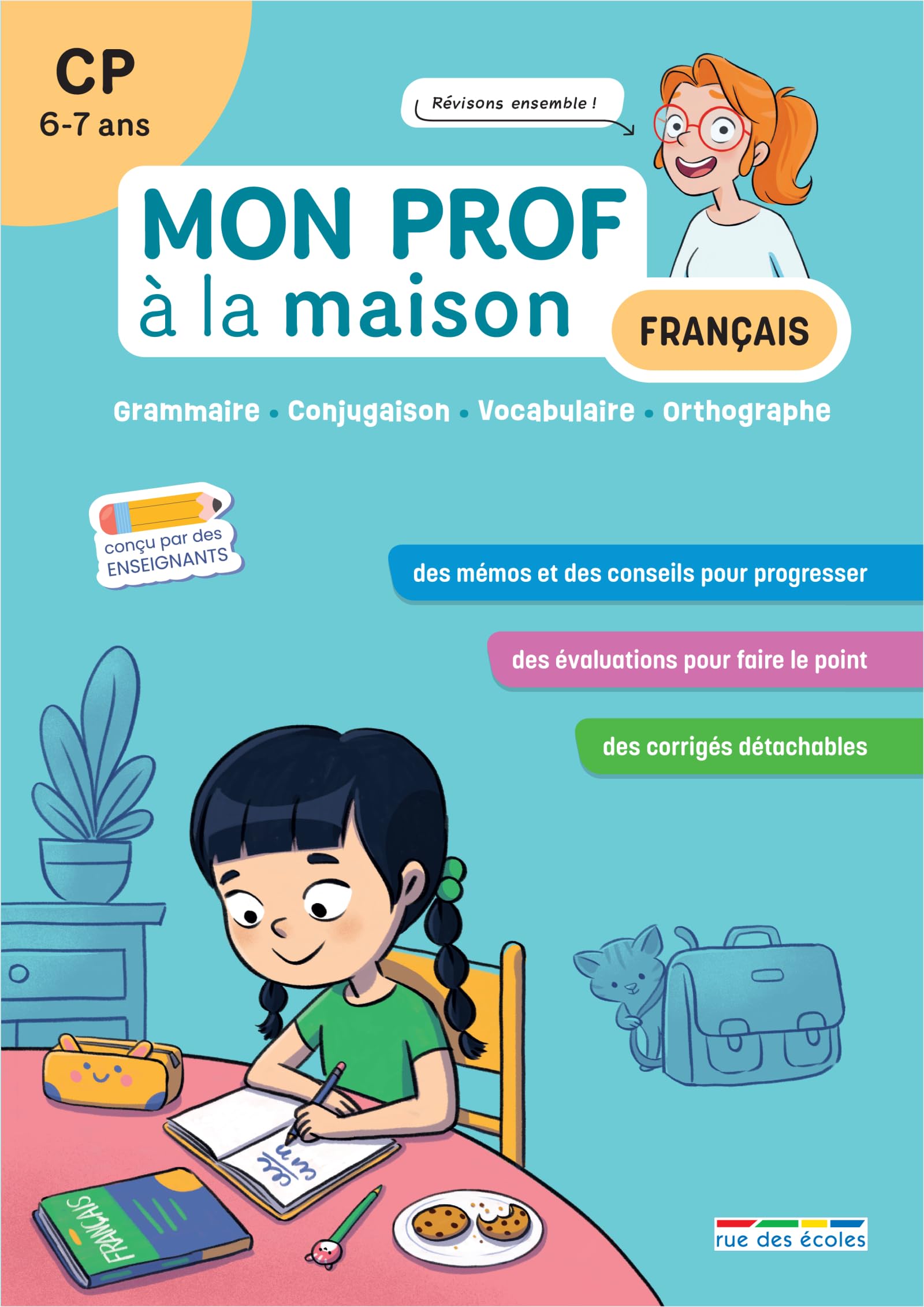 Mon prof à la maison - Français CP: Grammaire • Conjugaison • Vocabulaire • Orthographe