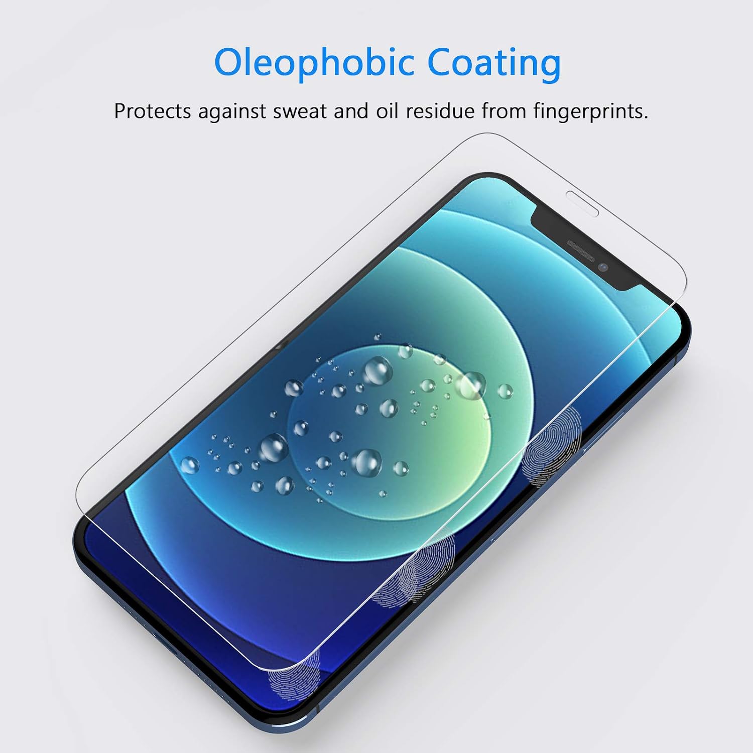 Yootech Compatible with iPhone 12 Mini Screen Protector,Tempered Glass Screen Protector for iphone 12 Mini 5.4 inch (4-Pack)
