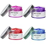 EFLY Temporary Hair Color Chalk For Kids, Hair Wax Color For 4 5 6 7 8 9 Year Old Girl Gifts, Birthday,Party, Cosplay DIY, Children\'s Day, Halloween, Christmas (4, Red Purple Blue Pink)