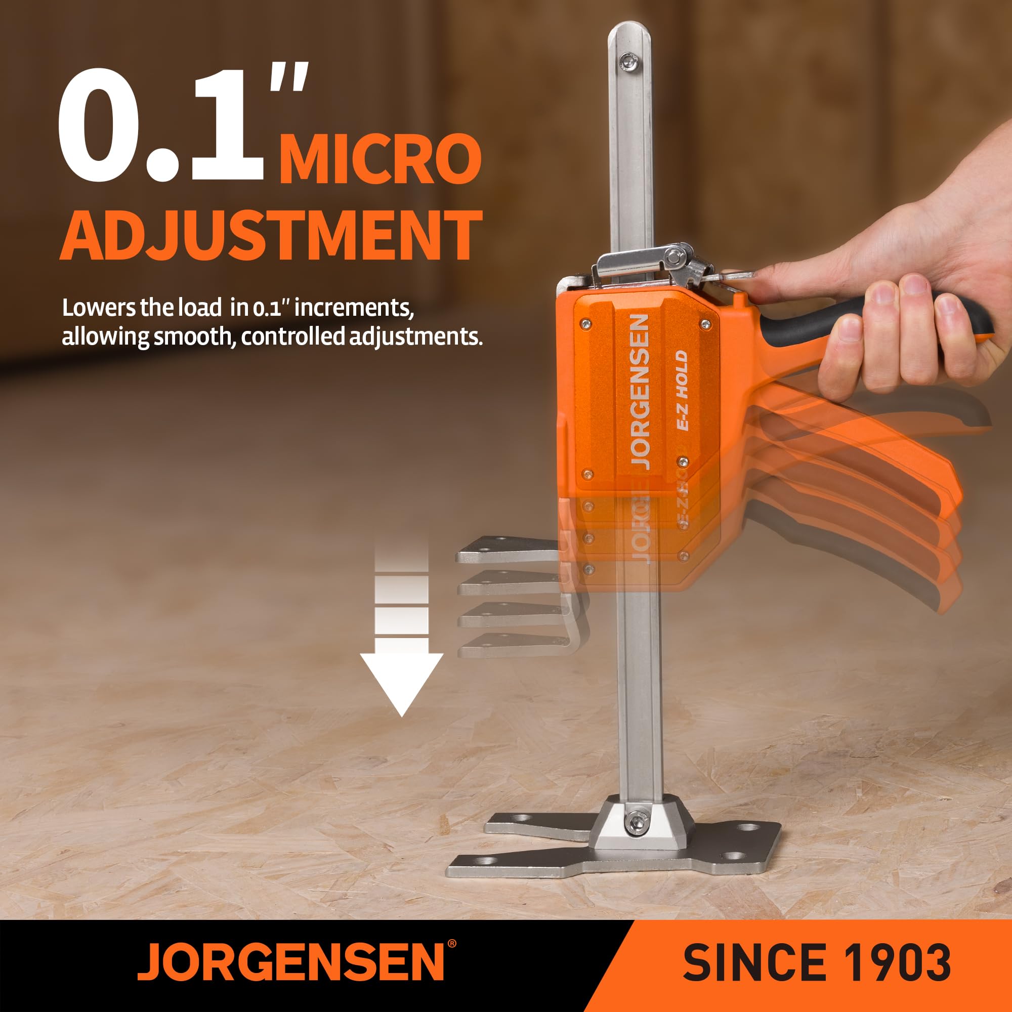 Jorgensen Cabinet Jacks - 2 Pack Lifting Tools -6